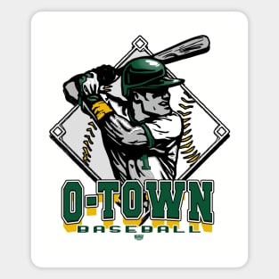 O Town Forever Diamond Baseball Magnet